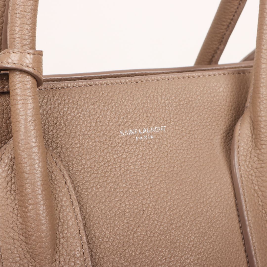 Saint Laurent Leather Sac Du Jour Tote Size Medium