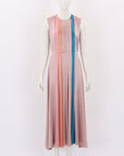Roksanda Silk Pleated Midi Dress Size 10