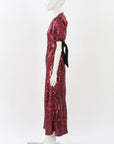 Rixo London X Laura Jackson Sequin Midi Dress Size M
