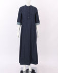 Dries Van Noten Dalice Denim Maxi Dress Size 36 | AU 8