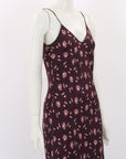 Silk Laundry Floral Slip Dress Size Large