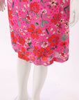 Anna Thomas Silk Floral Shift Dress Size 12