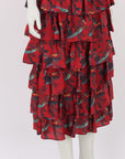 Joey The Label Birds Of Paradise Layered Skirt Size 8