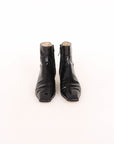 Khaite Patent Leather 'Marfa' Ankle Boots Size 37