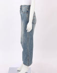 Flannel Gia Bow Leg Jeans Size 0