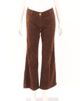 Chloe Corduroy Low Waisted Pants Size FR 40 | AU 12