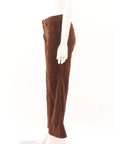 Chloe Corduroy Low Waisted Pants Size FR 40 | AU 12
