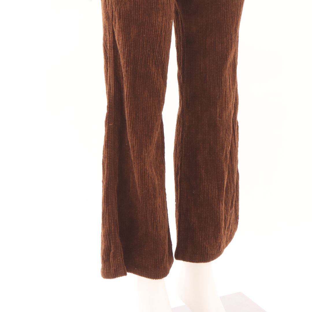 Chloe Corduroy Low Waisted Pants Size FR 40 | AU 12