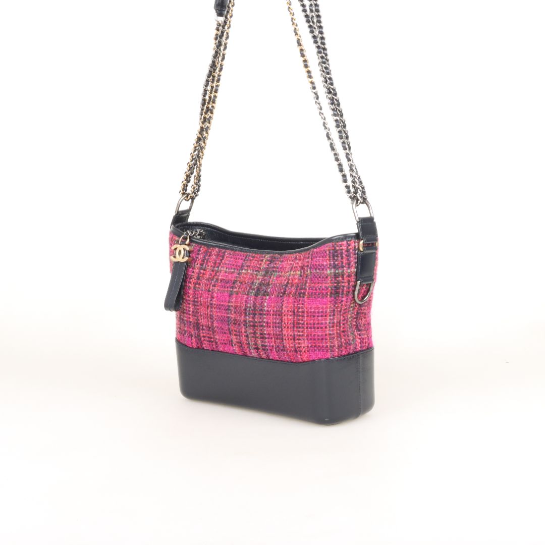 Chanel Medium Gabrielle Tweed Shoulder Bag