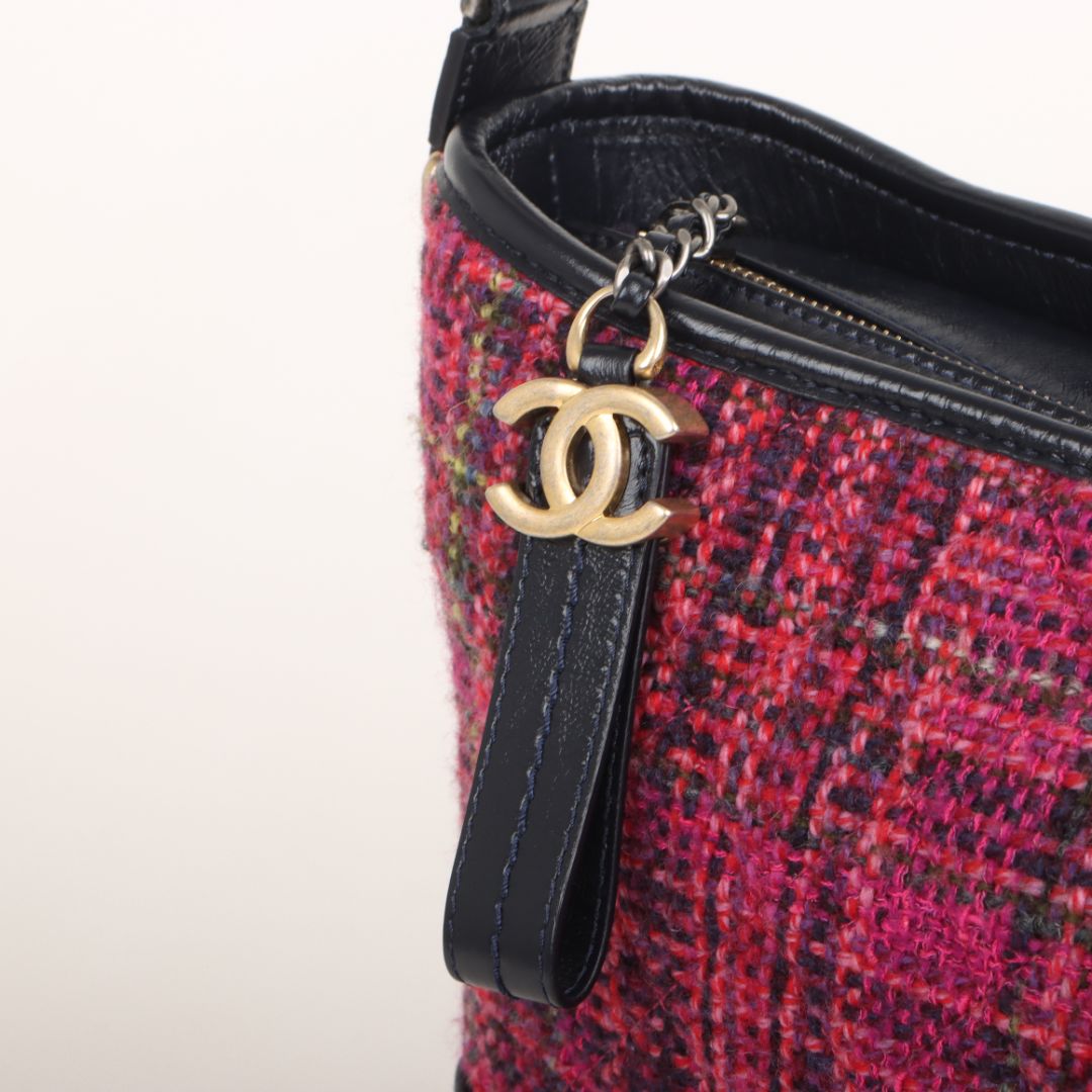 Chanel Medium Gabrielle Tweed Shoulder Bag