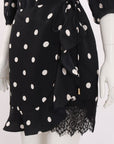 Rebecca Vallance 'Penelope' Polka-Dot Mini Dress Size 8