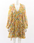 Zimmermann 'Poppy' Silk Floral Mini Dress Size 2