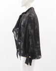 Carla Zampatti Jacquard Blouse Size 8