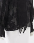 Carla Zampatti Jacquard Blouse Size 8