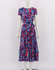 Borgo De Nor Silk Floral Midi Dress Size 10