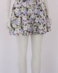Zimmermann Floral Ninety Six Flared Shorts Size 2