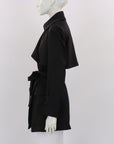 Khirzad Femme Silk Blend Belted Jacket Size Small