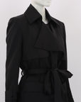 Khirzad Femme Silk Blend Belted Jacket Size Small