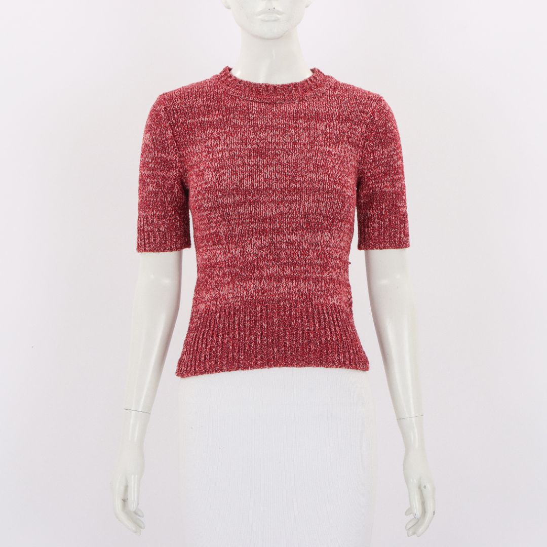 Scanlan Theodore Short Sleeve Knit Top Size Extra Small