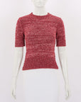 Scanlan Theodore Short Sleeve Knit Top Size Extra Small