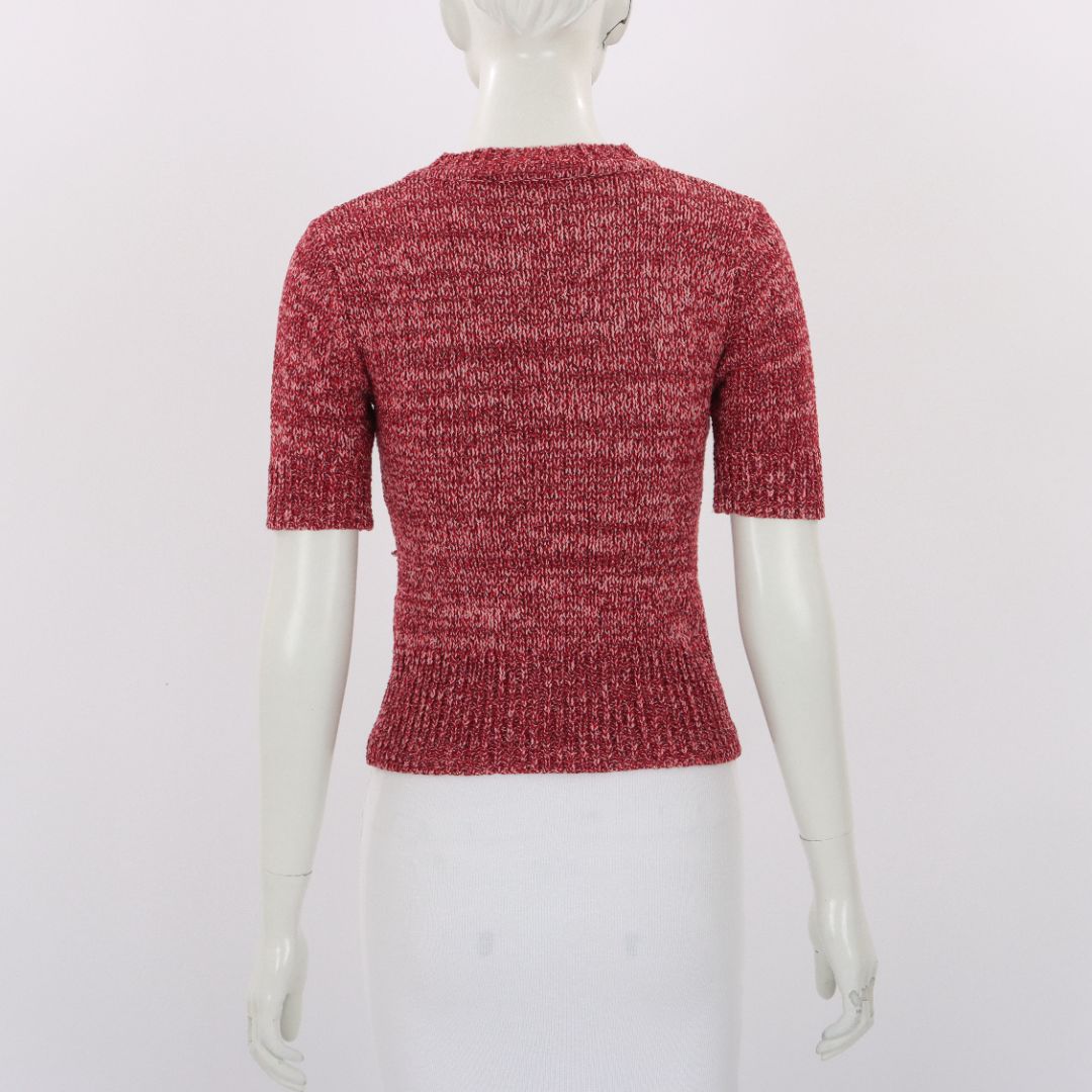 Scanlan Theodore Short Sleeve Knit Top Size Extra Small