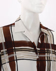 Dries Van Noten Plaid Short Sleeve Shirt Size 38 | AU 10