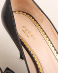 Gucci Leather Queen Margaret Pumps Size 37
