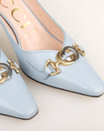 Gucci Leather "Zumi' Pumps Size 37