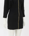 Zimmermann Denim Zip Mini Dress Size 0