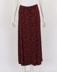 Ganni Button Up Floral Skirt Size 34 | AU 6-10