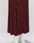 Ganni Button Up Floral Skirt Size 34 | AU 6-10