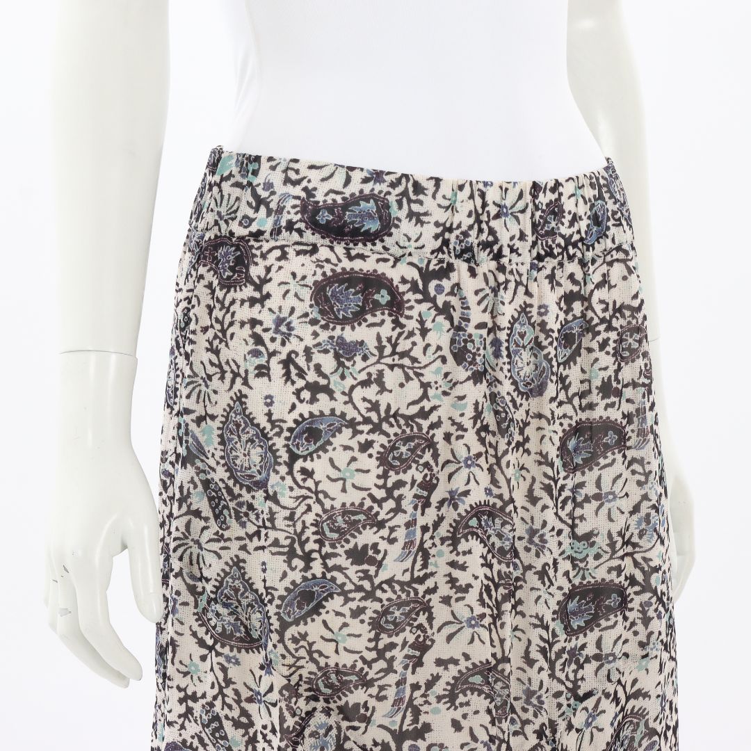 Isabel Marant Floral Print &#39;Eda&#39; Skirt Size FR 38 | AU 10