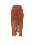 Twinset Lace Midi Skirt Size IT 42 | AU 10