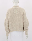 Isabel Marant Nordic Crewneck Star Intarsia Boxy Sweater Size FR 40 | AU 12
