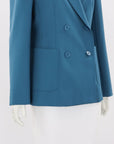 Weekend Max Mara Wool Double Breasted Blazer Size 10