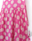 Casey Casey Polka Dot Midi Dress size Medium