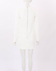 David Koma Embellished Crepe Mini Dress Size 6