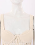Dion Lee Knit Crochet Corset Size Small