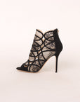 Jimmy Choo 'Fauna' Lace Booties Size 41