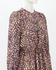 Second Female 'Aude' Print Midi Dress Size Medium