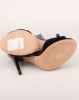Jimmy Choo 'Lilyth' Velvet Bow Heels Size 38.5