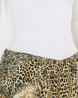 Camilla Silk Animal Print Shorts Size S