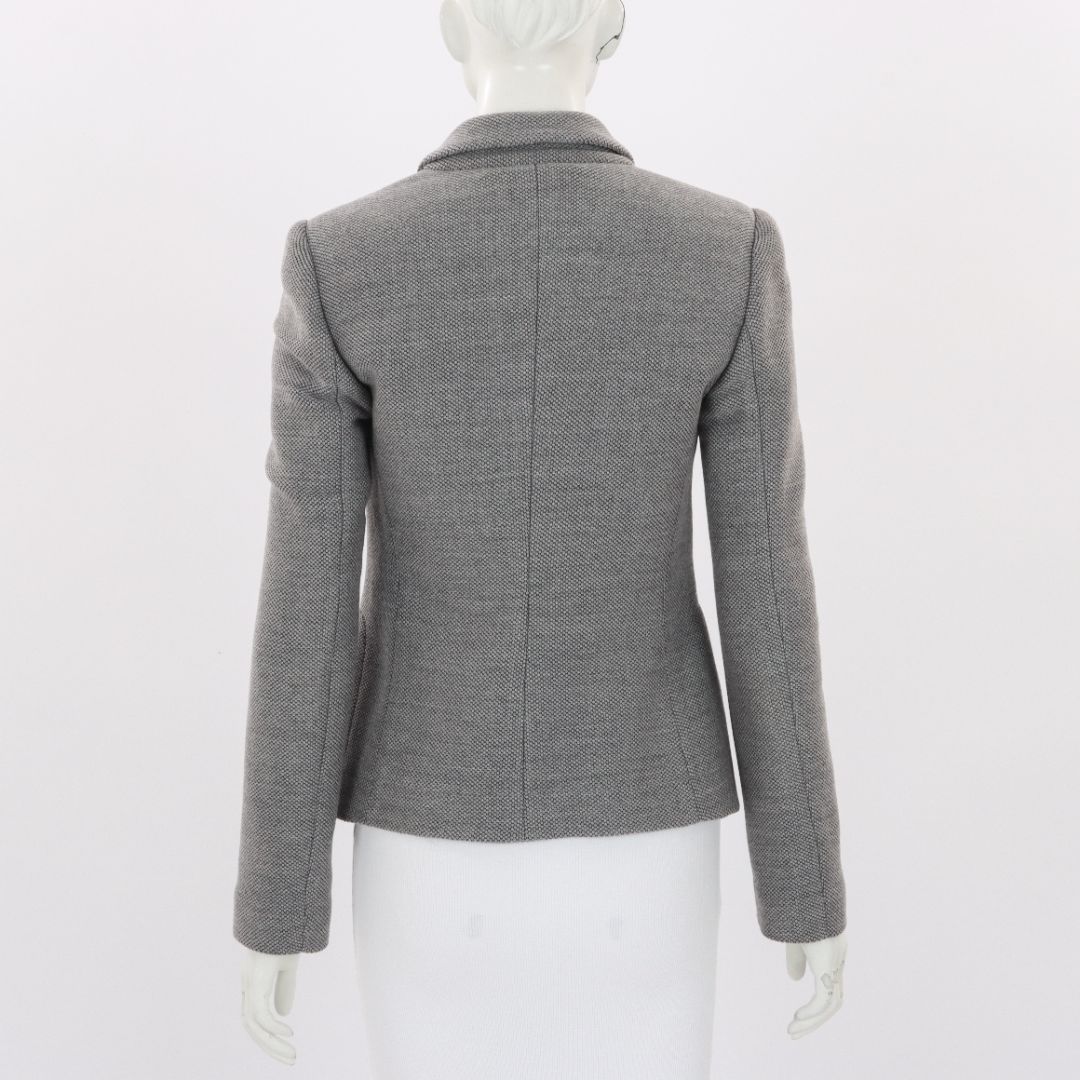 Emporio Armani Textured Wool Jacket Size IT 42 | AU 10