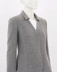 Emporio Armani Textured Wool Jacket Size IT 42 | AU 10