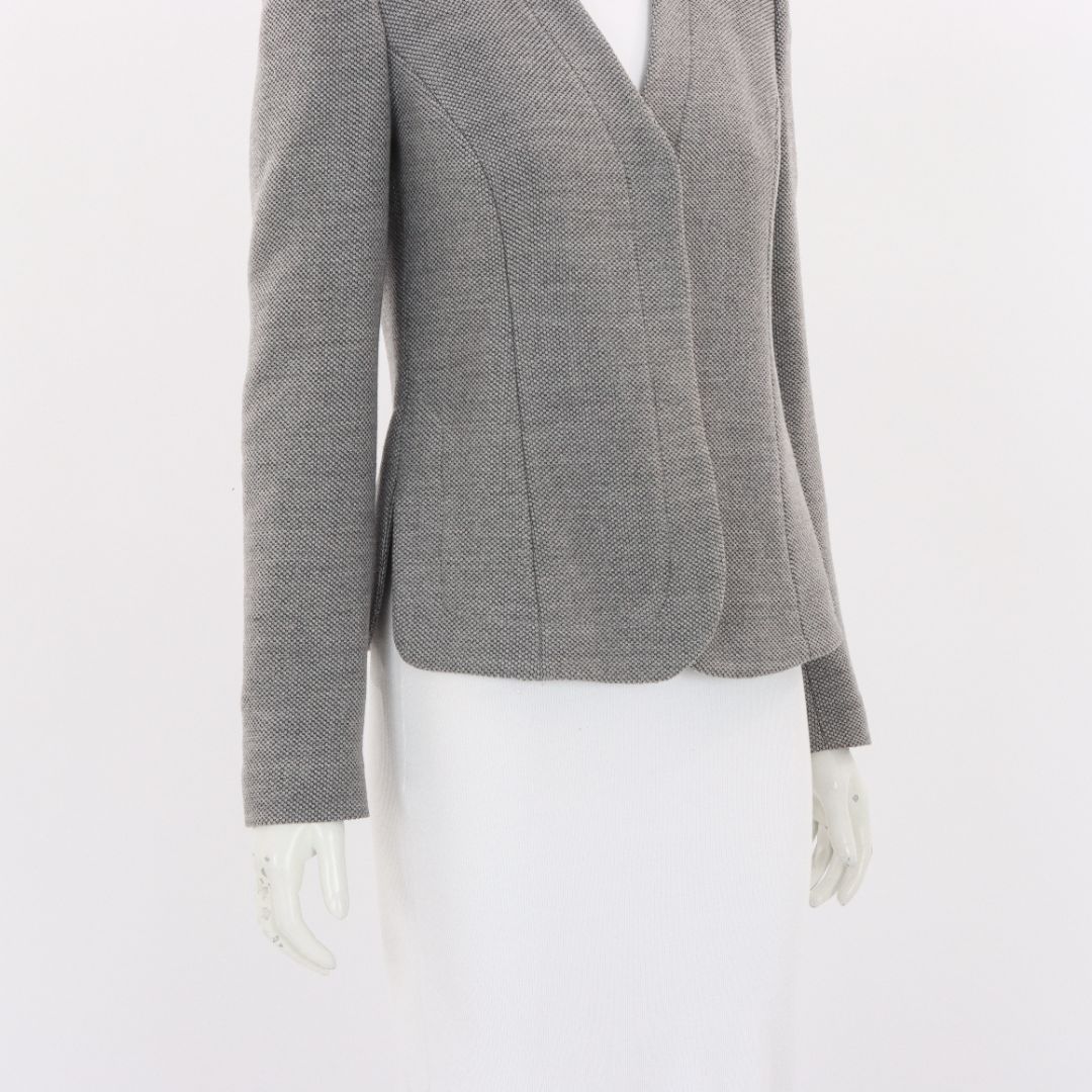 Emporio Armani Textured Wool Jacket Size IT 42 | AU 10