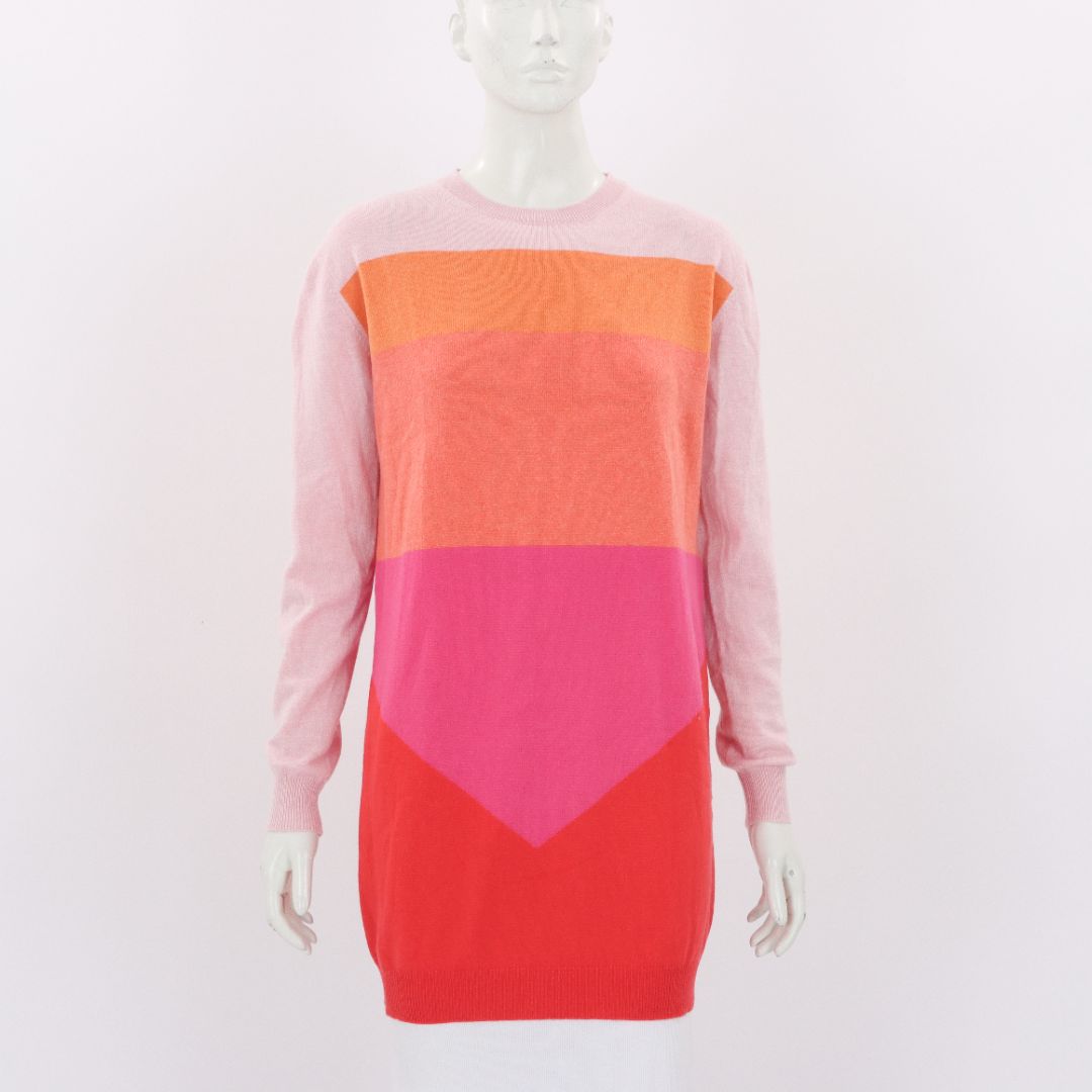 Stella McCartney Cashmere Colourblock Sweater Dress Size IT 38 | AU 6