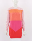 Stella McCartney Cashmere Colourblock Sweater Dress Size IT 38 | AU 6