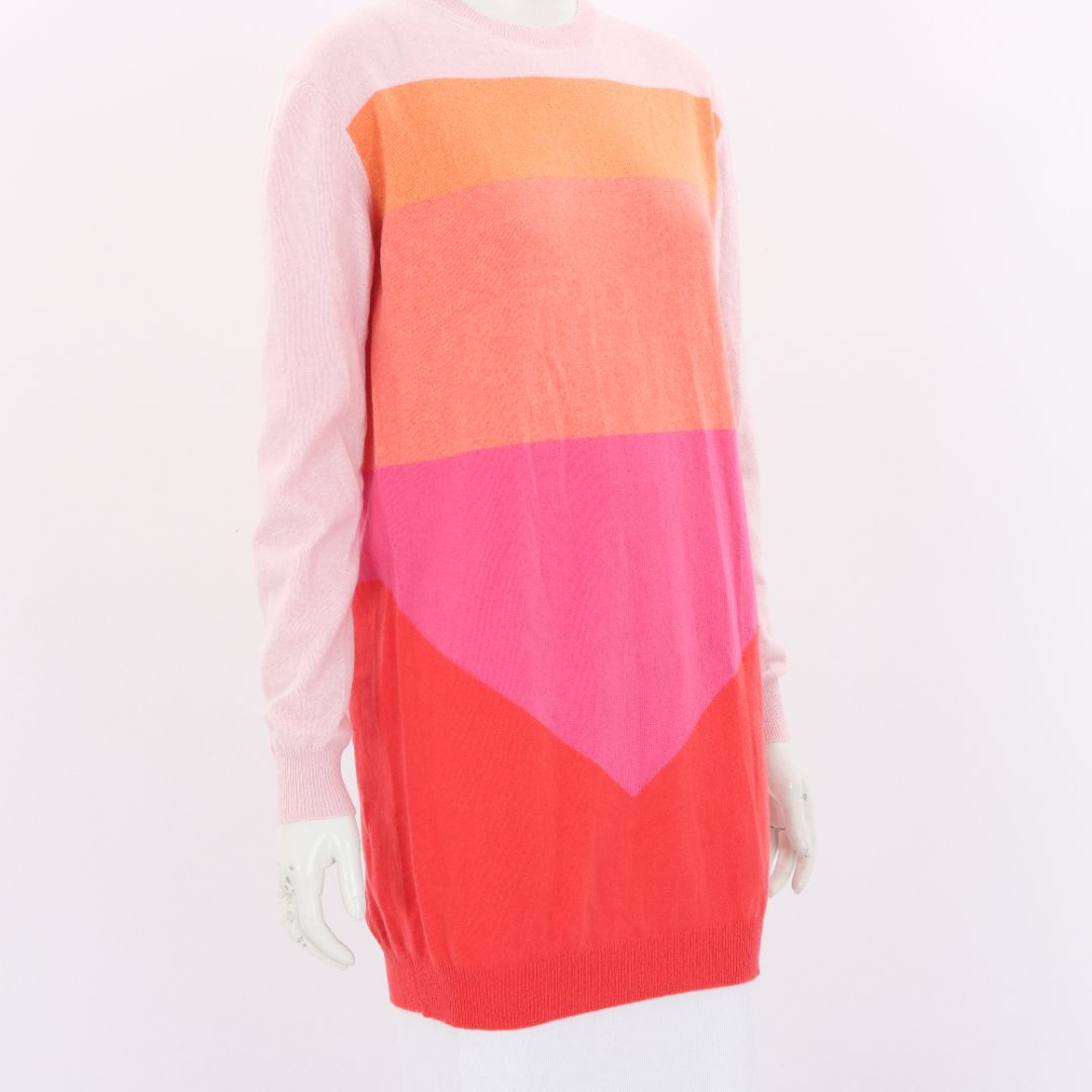 Stella McCartney Cashmere Colourblock Sweater Dress Size IT 38 | AU 6