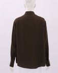 Scanlan Theodore Silk Long Sleeve Top Size 10