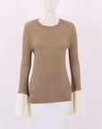 Camilla and Marc Lurex Bell Sleeve Top Size M